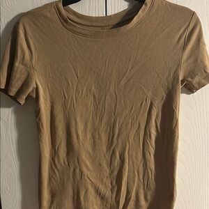 Casual Tan T-Shirt